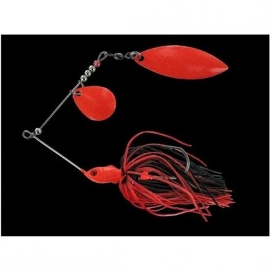 Blizgė Tandem Spinnerbaits su lapeliais 15g 5