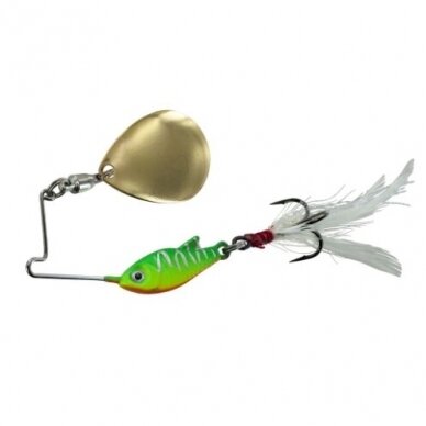 Blizgė Spinnerbait mini 7.5g 45mm UV 1