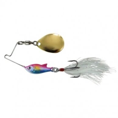 Blizgė Spinnerbait mini 7.5g 45mm UV 2