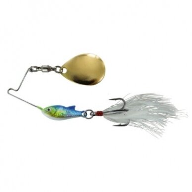 Blizgė Spinnerbait mini 7.5g 45mm UV 3