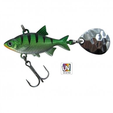 Blizgė Spinner JIG UV 16g  be švino 3