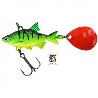 Blizgė Spinner JIG UV 16g  be švino 4