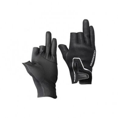 Pirštinės žvejo Pearl Gloves 3-prištai Shimano 1