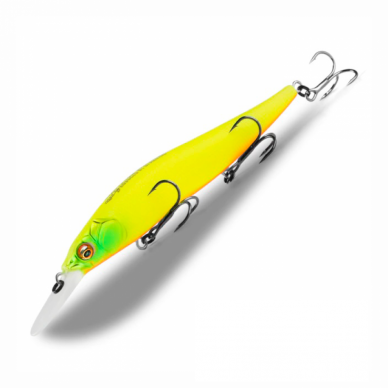 Vobleris BEARKING PlusOne Minnow UV 110SP 14g 1