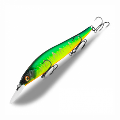 Vobleris BEARKING PlusOne Minnow UV 110SP 14g 2