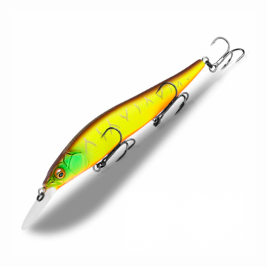 Vobleris BEARKING PlusOne Minnow UV 110SP 14g 3