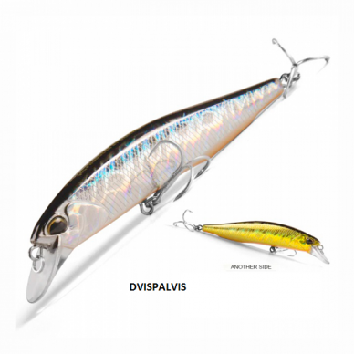 Vobleris BEARKING Real Minnow 100SP 14.5g UV  11