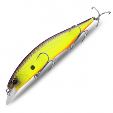 Vobleris BEARKING Real Minnow 120SP 18g UV  9