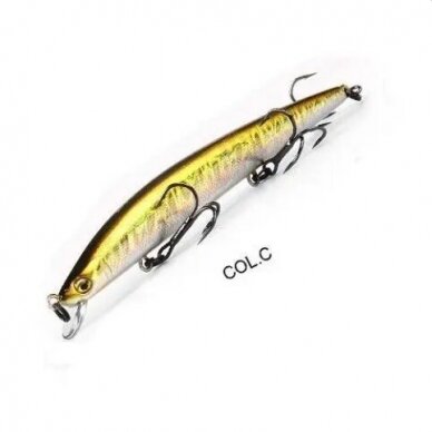 Vobleris  BEARKING Lucky Minnow 120F 4