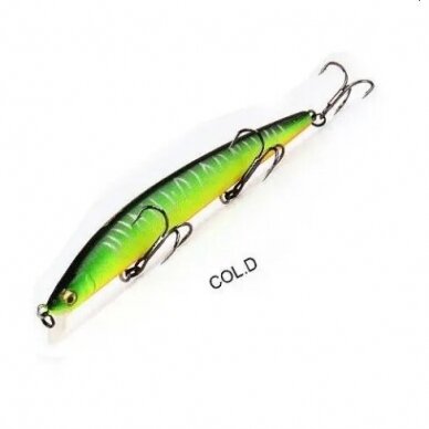 Vobleris  BEARKING Lucky Minnow 120F 5