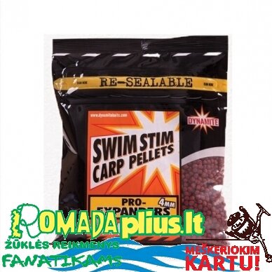 Peletės Dynamite Baits Swim Stim Pro Expanders Pellets 300G 6