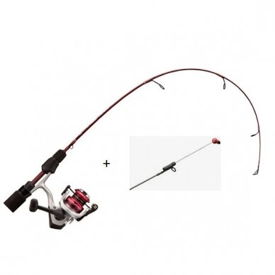 Žieminės meškerės komplektas 64cm L 13Fishinig Red 3