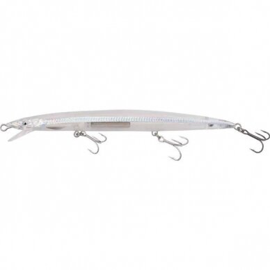 Vobleris SG 3D Sandeel Jerk Minnow Slow Sink Starkiu Siaubas 3