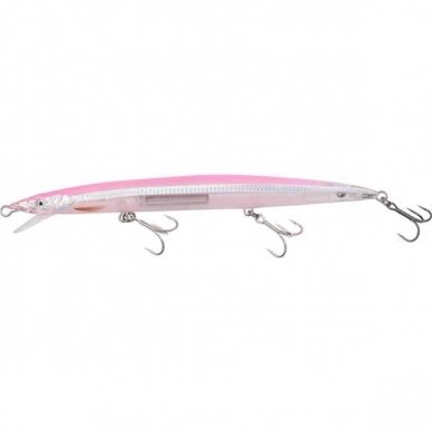 Vobleris SG 3D Sandeel Jerk Minnow Slow Sink Starkiu Siaubas 2