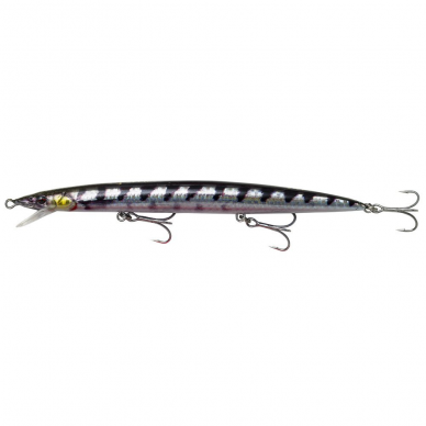 Vobleris SG 3D Sandeel Jerk Minnow Sinking Starkiu Siaubas 5