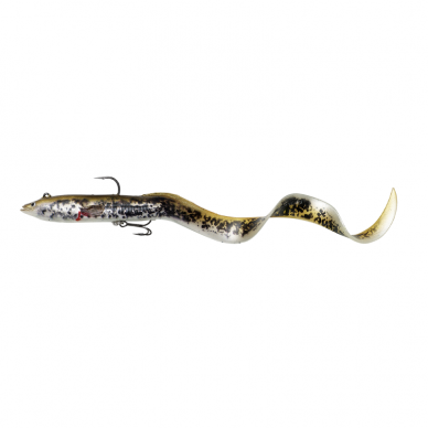 Guminukas Ungurys stipraus kvapo 4D Real Eel 20cm 38g 2