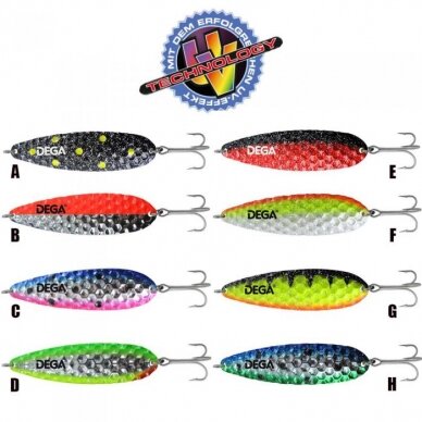 Blizgė Lašišinė Trolling IV 120mm 23g UV-Efektas Salmon