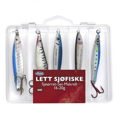 Rapala Blizgių komplektas Lašišoms Seatrout 16-20g Blizgės tinka Vejažuvėms, Lašišoms, Šlakiams ir Lydekoms