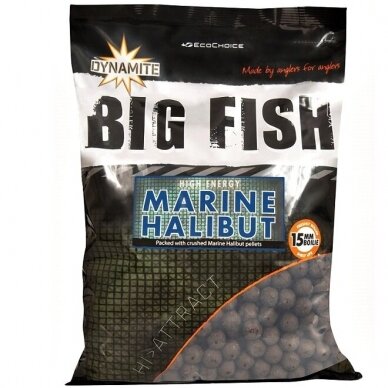 Boiliai DYNAMITE BAITS MARINE HALIBUT 1.8KG NEW