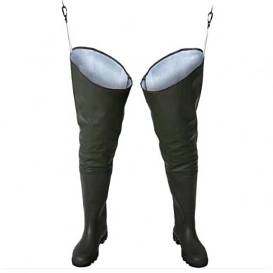 Bridbačiai Žali PVC Boots Waterproof PVC chest waders