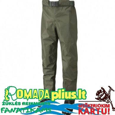 Bridkelnės iki juosmens kvėpuojančios Breathable Profi Waist Waders iš Anglijos Wychwood