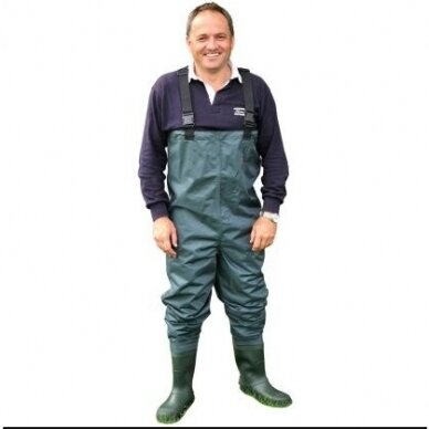 Bridkelnės Sigma Nylon Chest Waders Shakespeare PVC