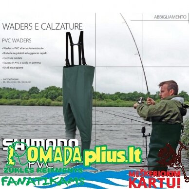 Bridkelnės Shimano Waterproof PVC waders