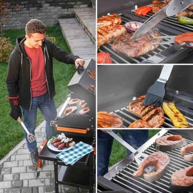 Daugiafunkcinis BBQ įrankis 30cm Gera Dovana 4