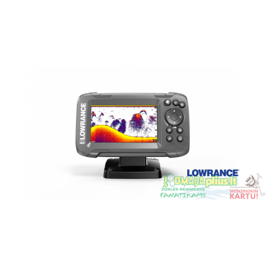 Naujas 2024 metų. Su GPS Modelis Echolotas Lowrance HOOK2-4x GPS Bullet Skimmer NEW LT CE ROW RLP