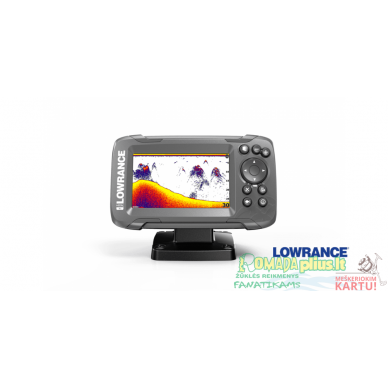 Noriu Eholotas Lowrance HOOK2-4x Bullet Skimmer CE ROW "SolarMAX ™" ekranas 4