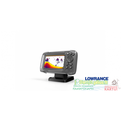 Noriu Eholotas Lowrance HOOK2-4x Bullet Skimmer CE ROW "SolarMAX ™" ekranas 5