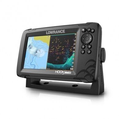 Echolotas Lowrance Hook Reveal 7 TRIPLESHOT ROW Didelė Sonaro Galva 2