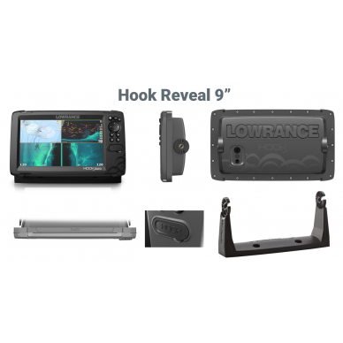 HOOK Reveal 9 TripleShot with CHIRP, SideScan, DownScan & Base Map