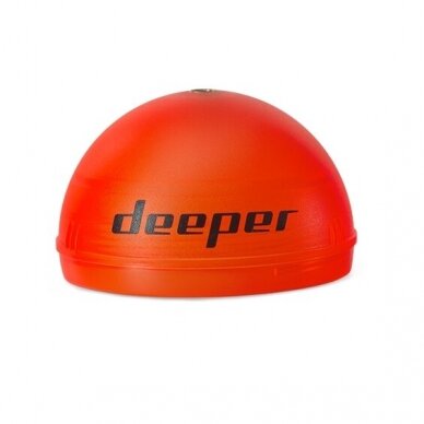 Echoloto Deeper Night Fishing Cover Naktinei Žvejyba Apvalkalas Deeper Naktinis dėklas Orange/RED 4