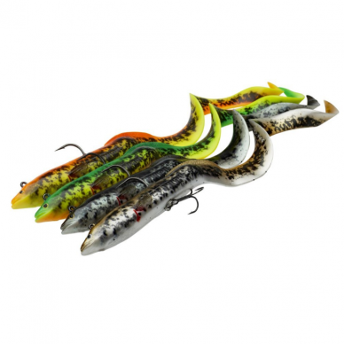 Guminukas Ungurys stipraus kvapo 4D Real Eel 30cm 80g