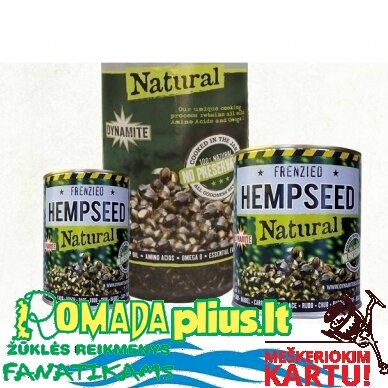 Kanapių sėklos Dynamite Baits Frenzied Hempseed