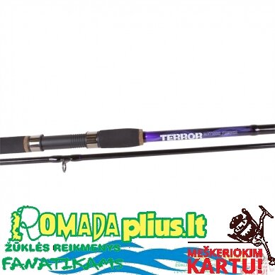 Meškerė Tera Feeder Method 3,3m iki 85g Carbon