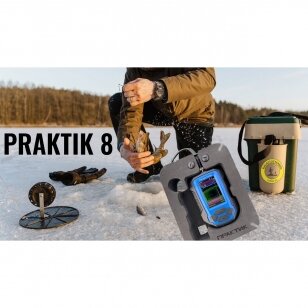 Naujas Praktik 8 modelis Echolotas Sonar Fish Finder Eholots PRAKTIK 8 Multi-Language PRO Serija