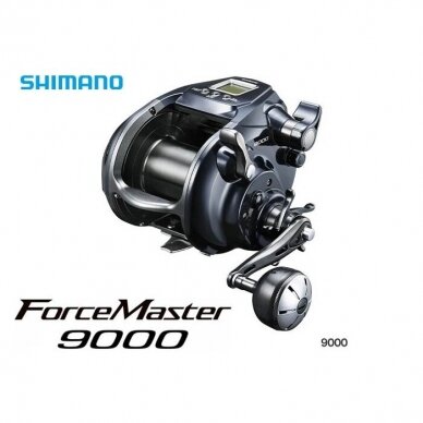 Naujas 2024 Ritė Shimano Multiplikatorius elektrinis Forcemaster 9000 Electric Reel Lever Drag made in JAPAN Right Hand-Dešiniai Rankai 1