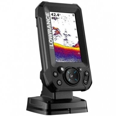 NAUJAS MODELIS Echolotas Lowrance Eagle-4x 4 IPS Portrait Fish Finder Bullet transdcuer 2