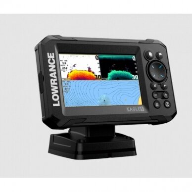 NAUJAS MODELIS Echolotas Lowrance EAGLE 5 SPLITSHOT ROW su sonaru SplitShot™ HD GPS