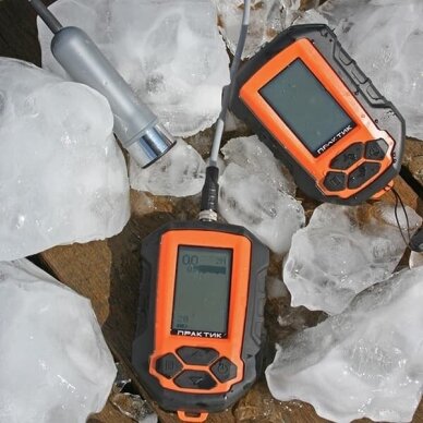 Naujas Praktik modelis Echolotas Sonar Fish Finder Praktik 6M PRO Turbo Anglų versija 3