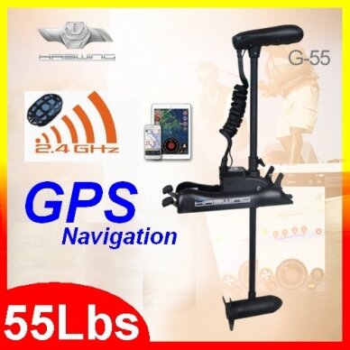 Naujas GPS Inkaras Elektrinis VALTIES VARIKLIS METALINĖ KOJA HASWING CAYMAN B55 gen 1.6 valdomas PRAILGINTA KOJA 152cm Telefonu arba Planšete arba pulteliu su inkaravimo migtuku 11