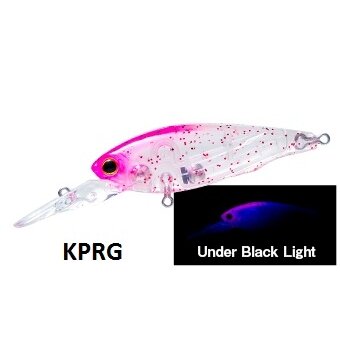 Vobleris UV-technologijos Keičia Spalvas Yo-Zuri 50mm Hardcore Shad LG 4