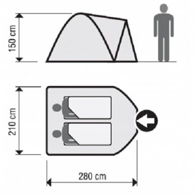 PALAPINĖ 2-vietė Carp 1