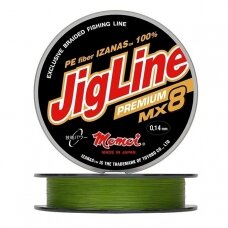 Pintas Valas MOMOI JIGLINE PREMIUM MX8 Super Strong 3-Sluoksnių Danga Made in Japan