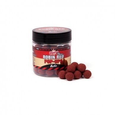 Plaukiantys Boiliai Robin Red Foodbait PopUp 15mm