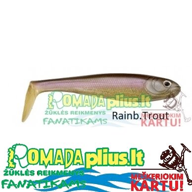 Riperiai Set Swim-Bait 8.5 cm Plaukiantys 3D guminukai 3