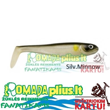 Riperiai Set Swim-Bait 8.5 cm Plaukiantys 3D guminukai 4