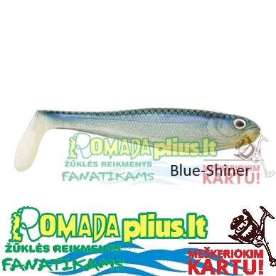 Riperiai Set Swim-Bait 8.5 cm Plaukiantys 3D guminukai 5